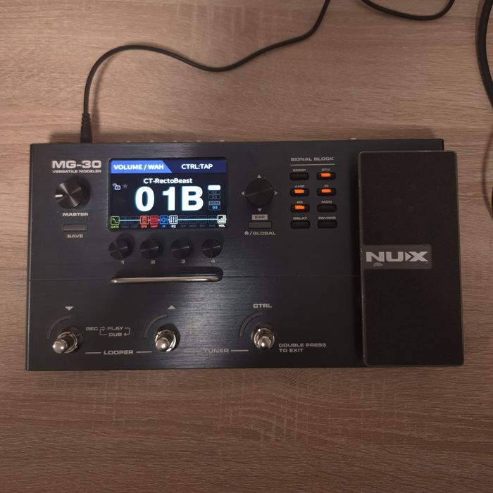 гитарный процессор nux mg30