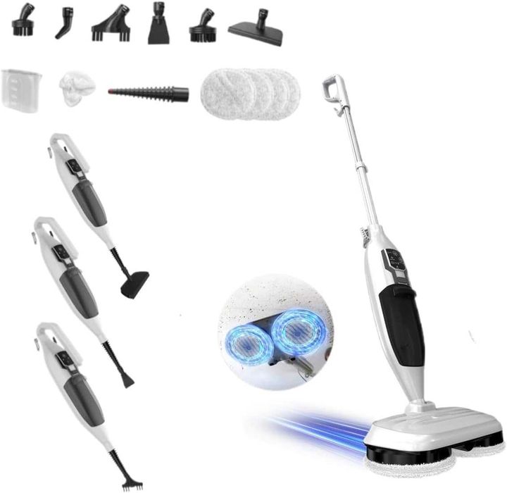 Парочистачка TORDER 2-in-1 Steam Cleaner Mop ,Гаранция