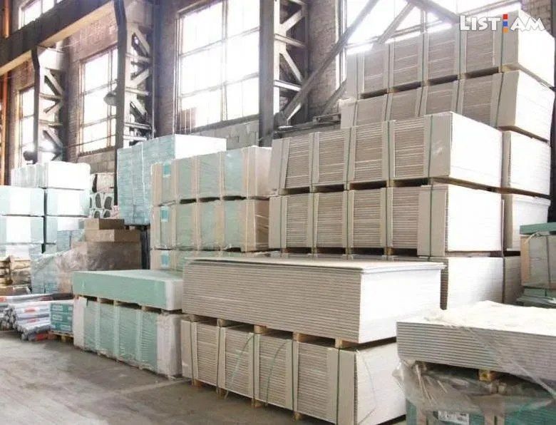 Knauf Azya va strong kabi gipsakartonlar bor