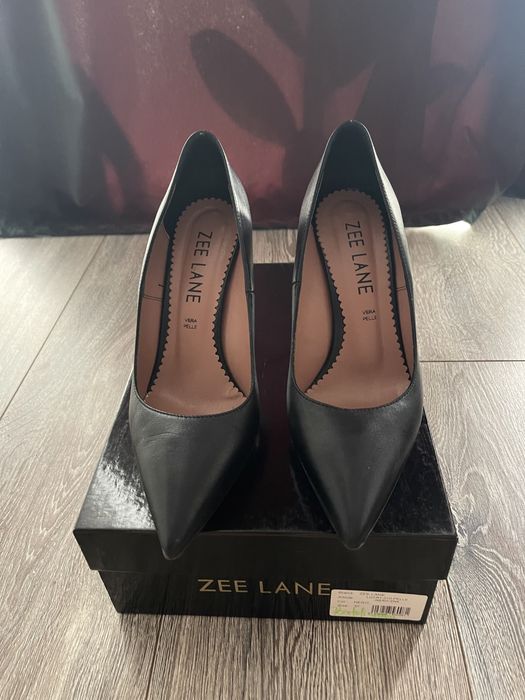 Pantofi ZeeLane Piele 37 negrii