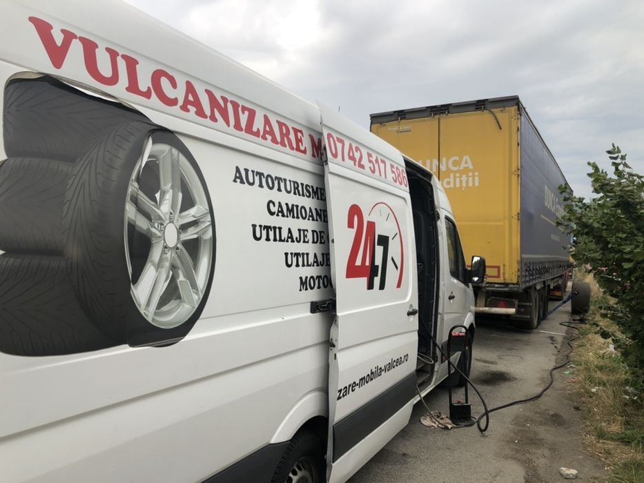 Vulcanizare mobila non stop Valcea