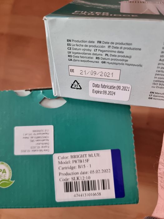 Filtru filtrare apa potabila + 4 rezerve cartuse filtre