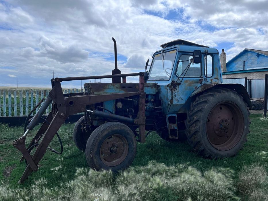 Трактор МТЗ 80 с куном