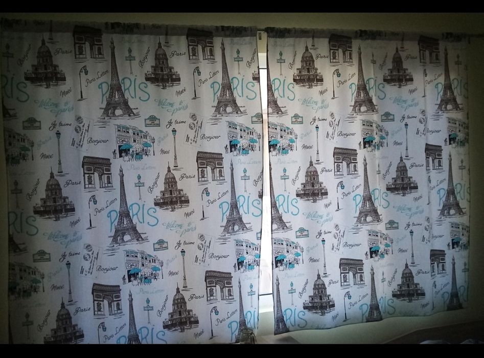 НОВИ ПЕРДЕТА Париж-2 броя. 140х170 см.