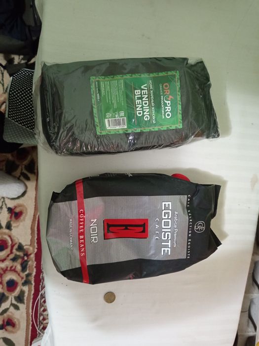 Кофе в зернах в упаковке 1кг