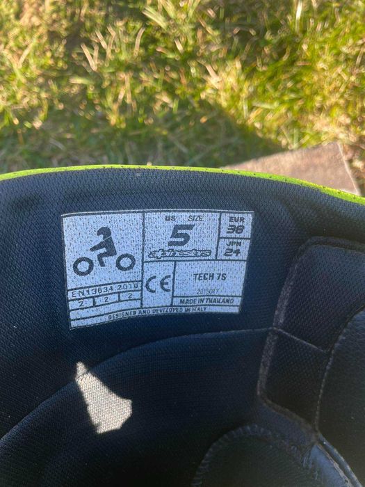 Alpinestars Tech 7 детски мотокрос ботуши №38 (EU) – топ състояние