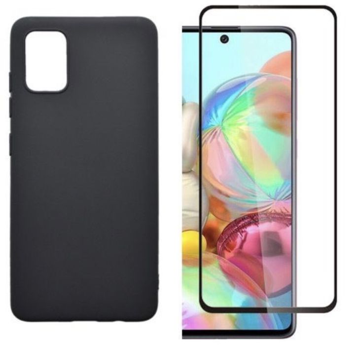 Samsung A12/A13/A23/A24/A25/A26 Pachet Husa Silicon + Folie Sticla 11D