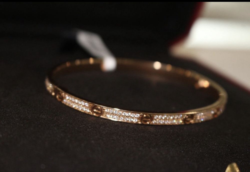 Гривна Cartier Rose Gold -16