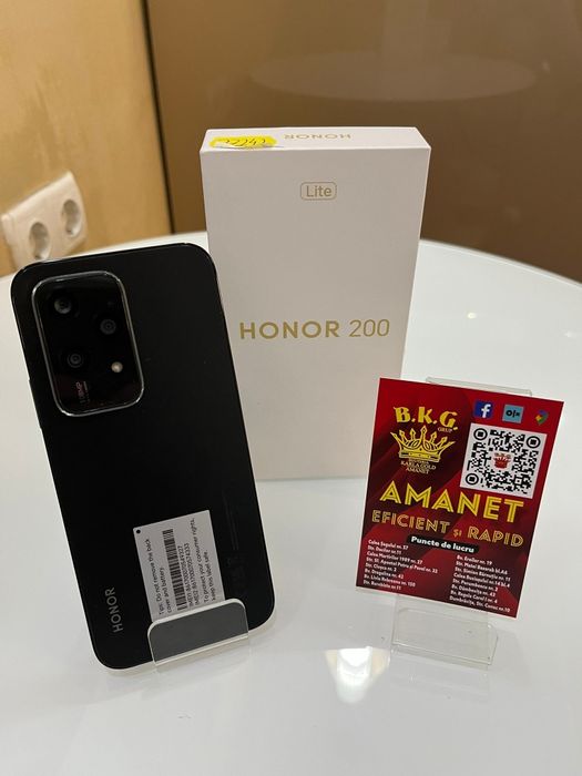 Honor 200 Lite 256gb Amanet BKG
