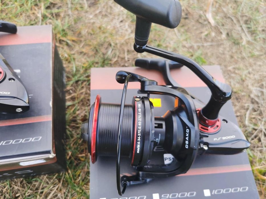 Три шарански макари 11лагера и червячна предавка Power Surf 9000/8000