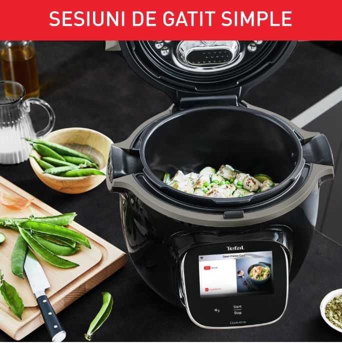 Multicooker inteligent sub presiune Tefal Cook4me Touch CY912831