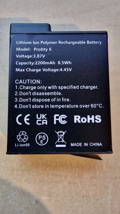 Зарядно + батерии за DJI osmo action 6, 5, 4 и 3