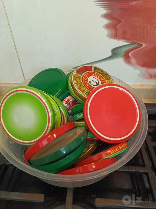 Банки  стеклянные Крышки