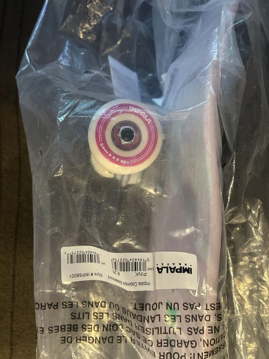 Impala Skateboard Cosmos Pink 8.25