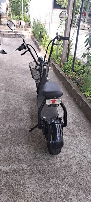 Електрически скутер City Harley, черен
