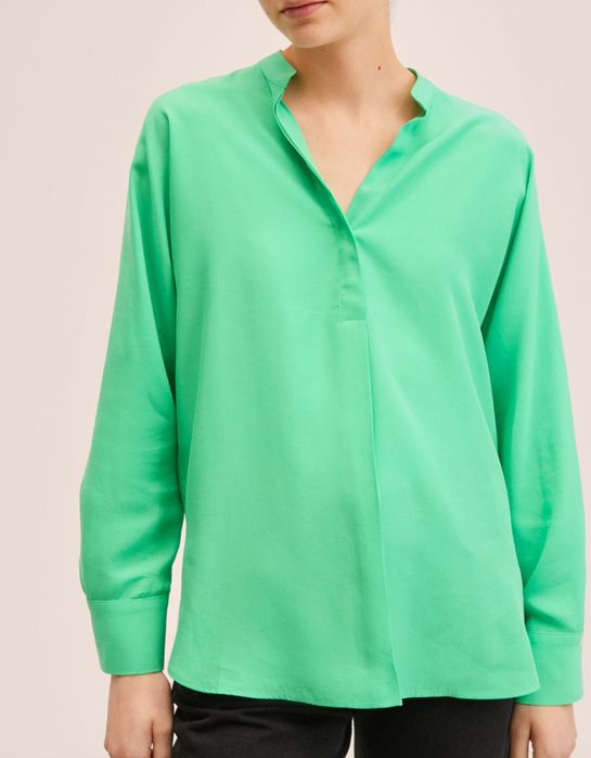 Нова зелена риза Манго, без етикет