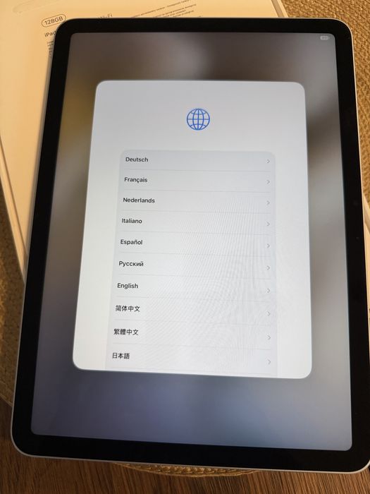 iPad Air M2 2024 Blue 128gb Wifi + Apple Smart Folio