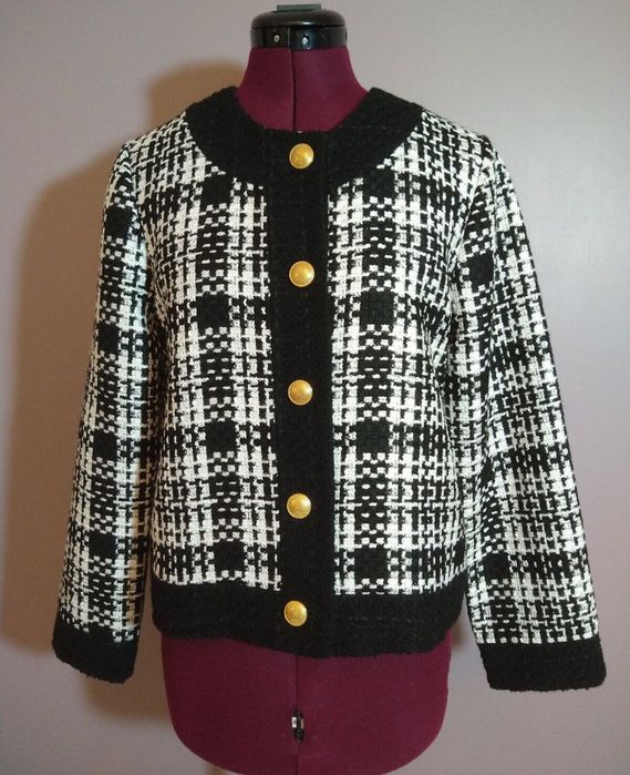 Ново сако Zara пепит 36 номер