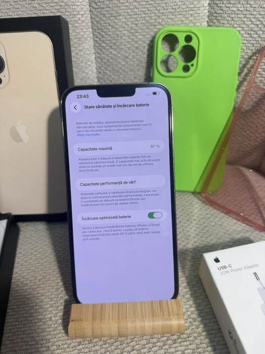 iPhone 13 Pro Max, 128Gb, Bat 87%, Full box