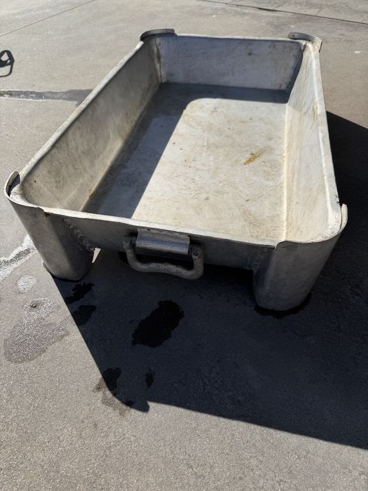 Vand tava aluminiu macelar dimensiuni mari pentru saramura sau procesare carne