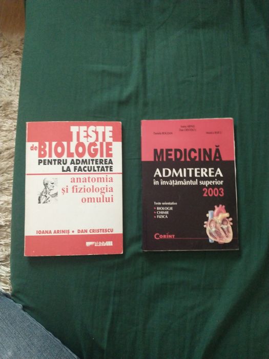 Cărți medicină, teste