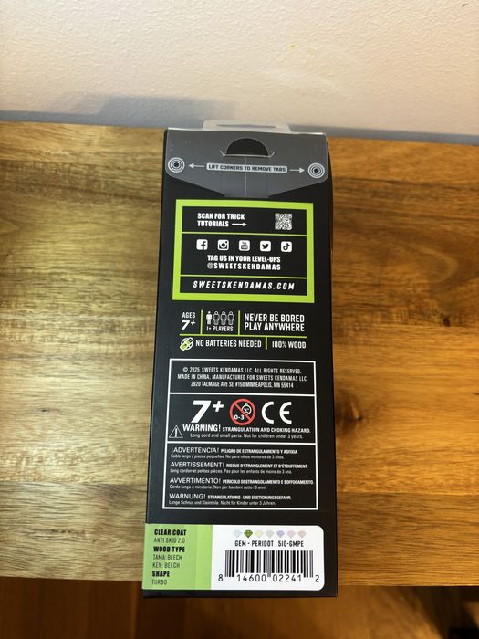 SWEETS Kendama Pro model, AntiSkid 2.0