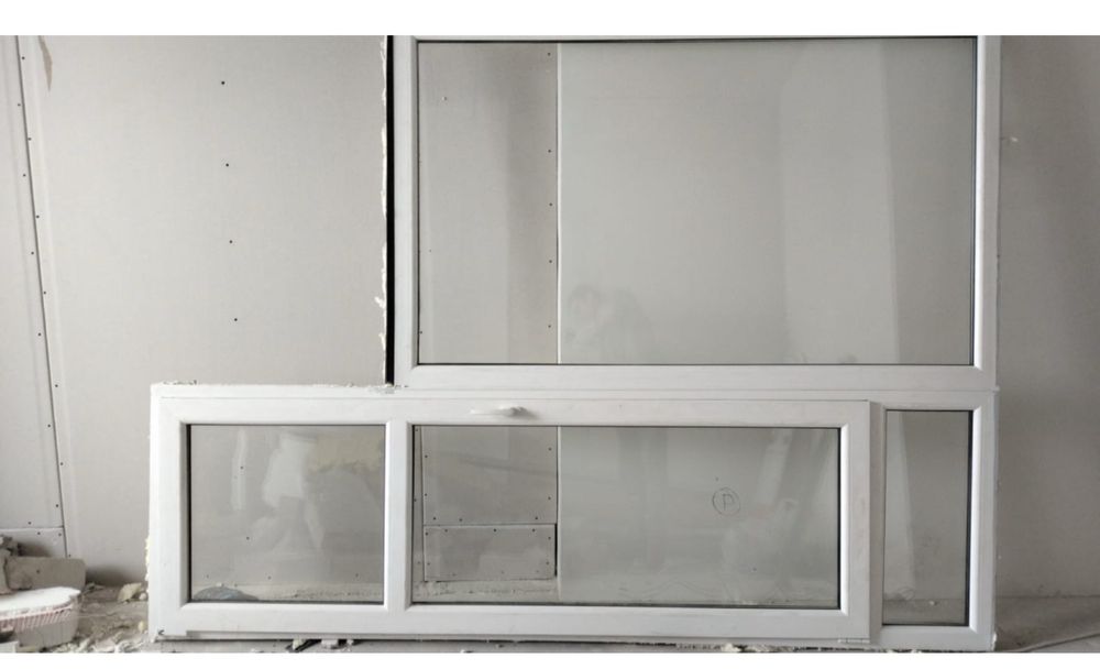 Разбор балкона окно и дверь