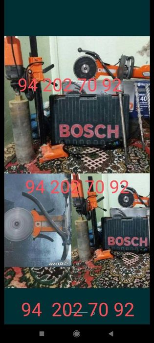 Услуги алмазная сверление