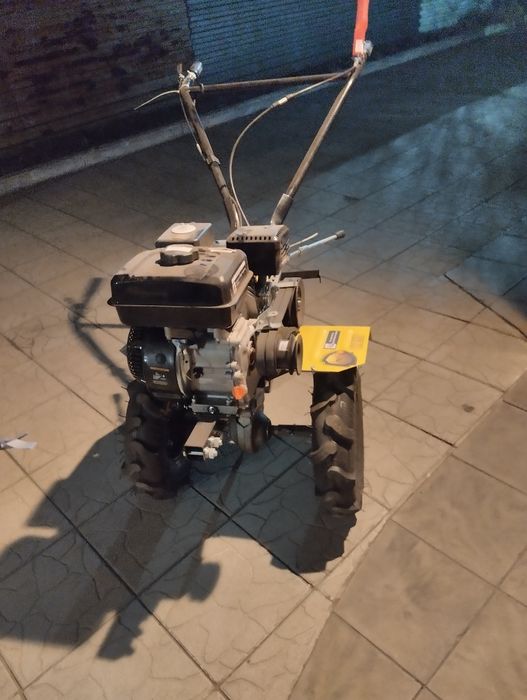 Вспашка огородов мотоблоком