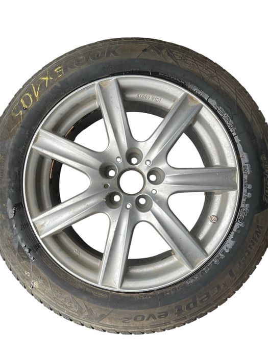 Set jante aliaj R17 Opel 5x105 cu anvelope de iarna 215 60 R17