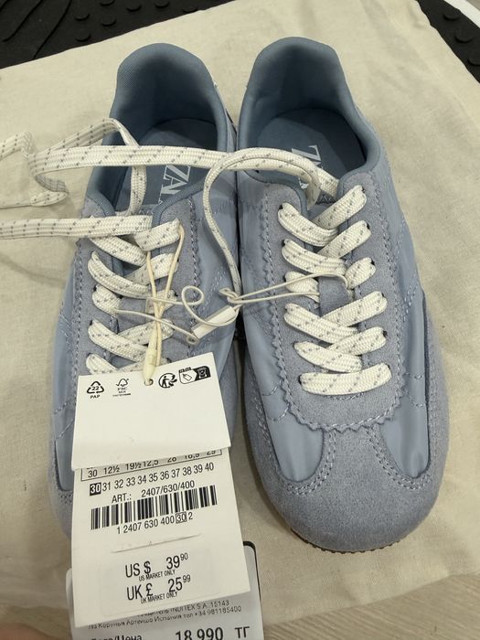 Кеды кроссы обувь Zara