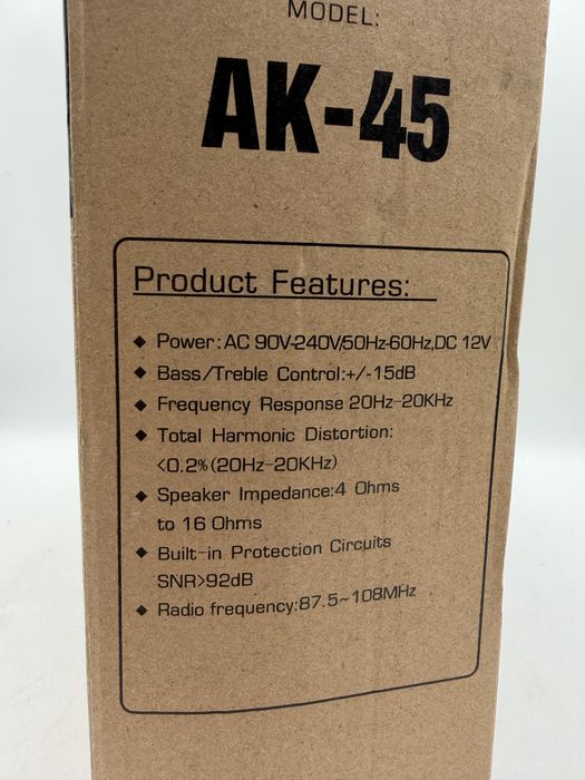 Amplificator audio stereo AK45 Sigilat