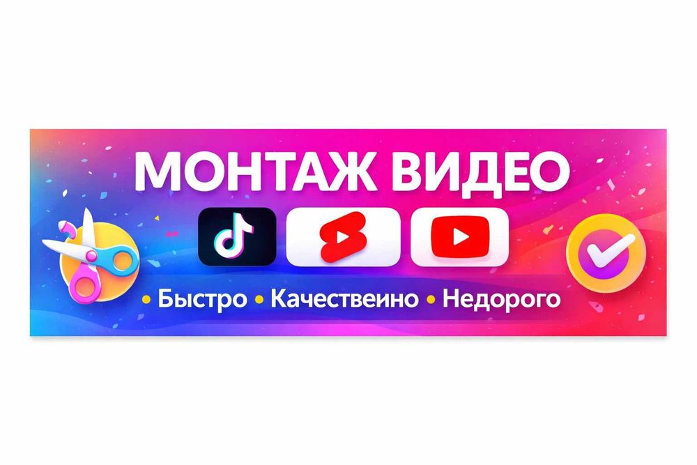 Видеомонтаж коротких видео