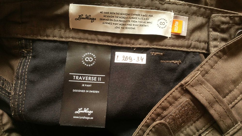 Lundhags Traverse II Junior Stretch Trouser 7-8 г/ 122-128 см детски