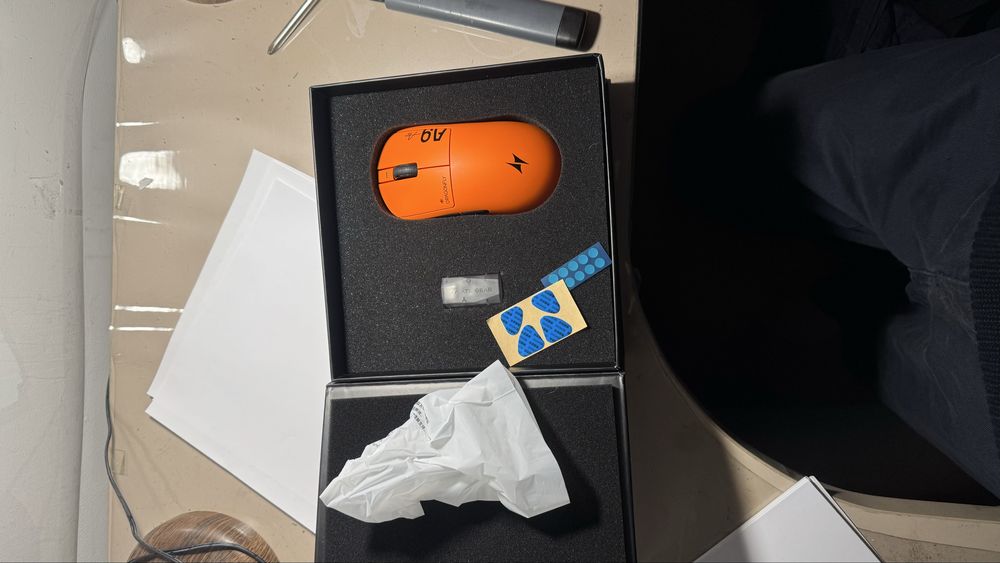ATK A9 Air Master+ Phantom Orange игровая мышь