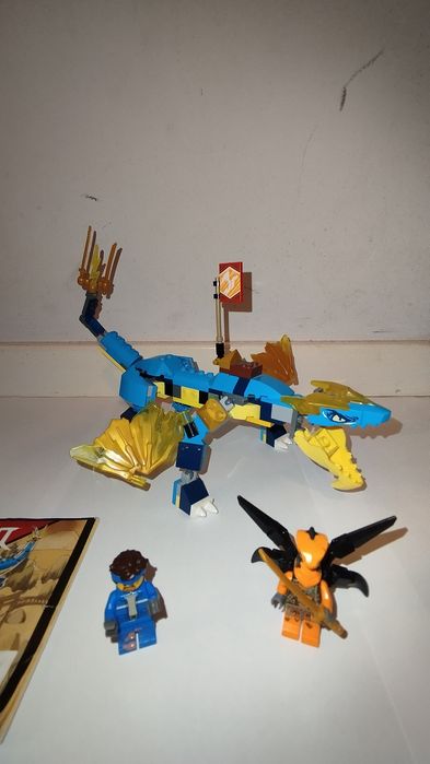 LEGO Ninjago 71760 – complet funcțional, mici piese înlocuite