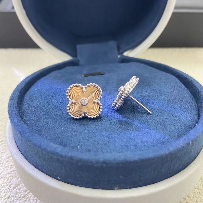 Cercei argint si placati cu aur 18k