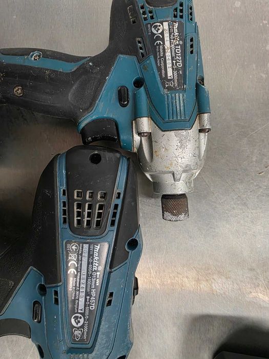Makita TD127D и HP457D  НЕИЗПОЛЗВАНИ много време  и ЗАРЯДНО КОМПЛЕКТ
