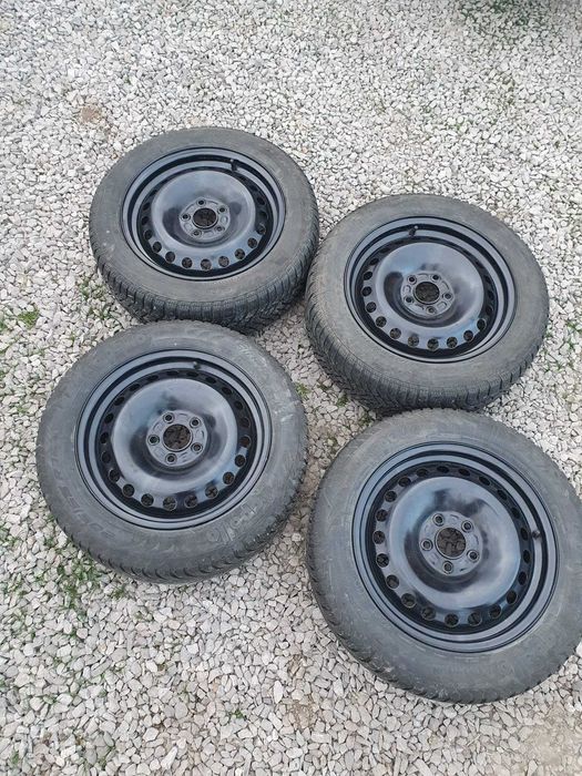 Jante 5x108 + Cauciucuri M+S 205/55 R16