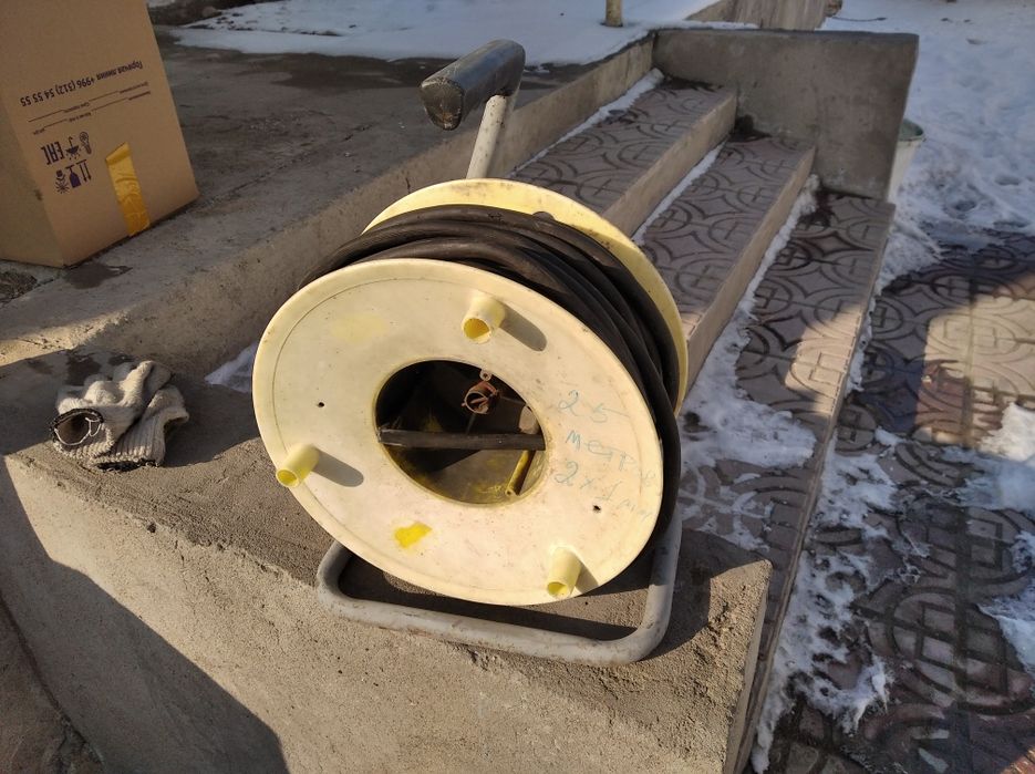 Провод медный в катушке