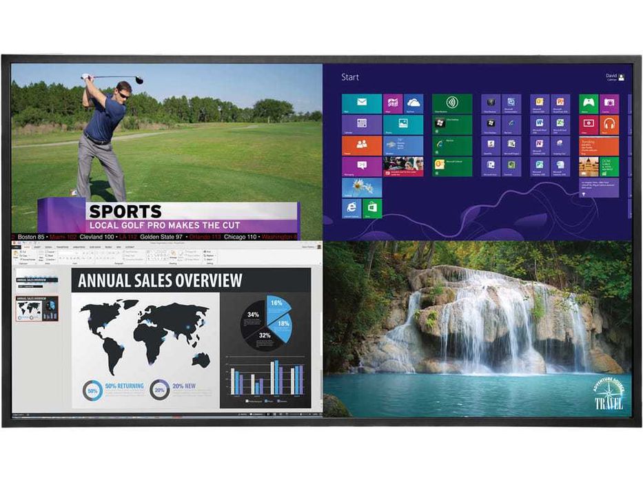 Monitor profesional Planar EP6524K-T - 65" - touchscreen - 4K UHD