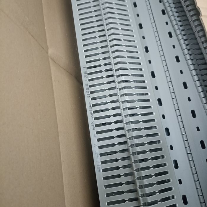 PVC кабелни канали, перфорирани