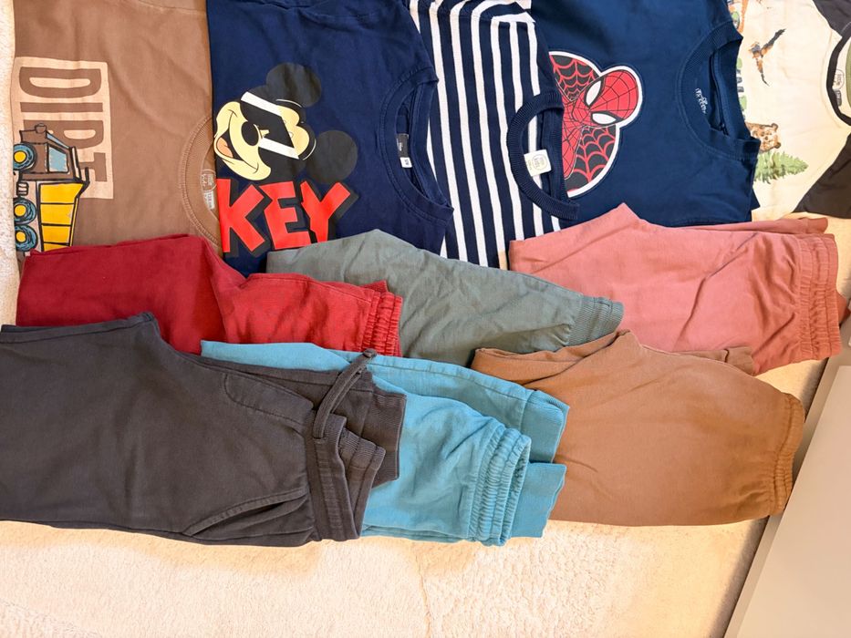 Lot haine baieti marime 128