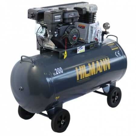 Motocompresor 200L, 6.5CP pe benzină 10 bar, HL9047
