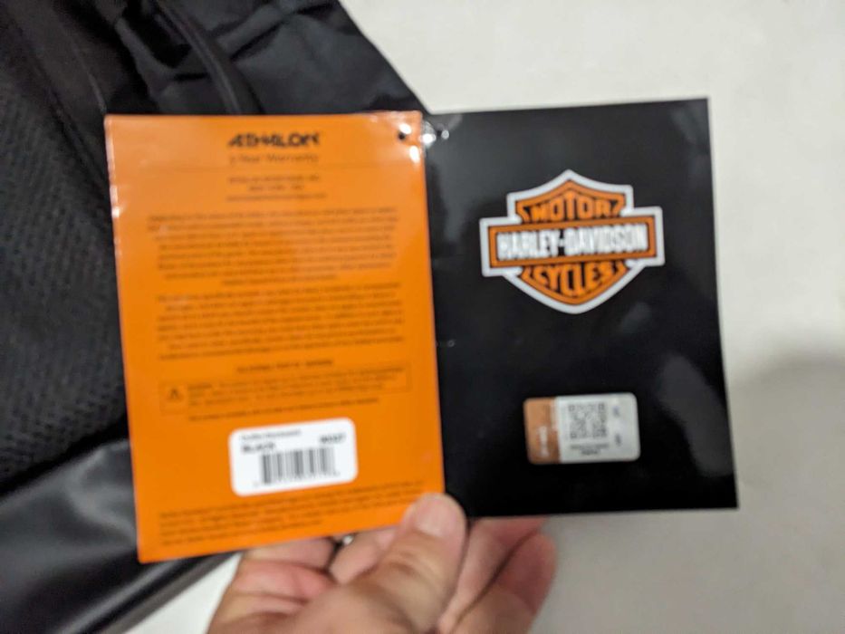 Harley Davidson Hybrid Leather duffel bag/backpack раница от Сащ