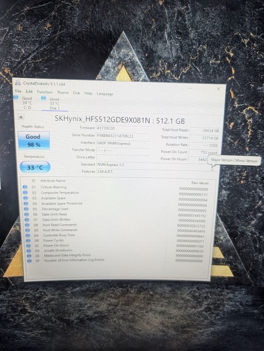 Okazie ‼️ SSD m.2 nvme Hynix 512GB original HP cu Windows 10!