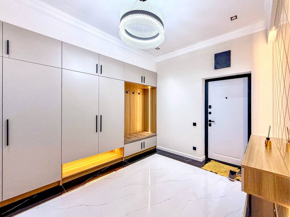 Новостройка| Махтумкули Ж/К “ПОЙТАХТ” | 4/4/9 100м2 евро ремонт