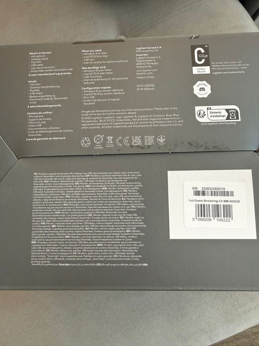 Microfon Streaming Blue Yeti Game Streaming Kit