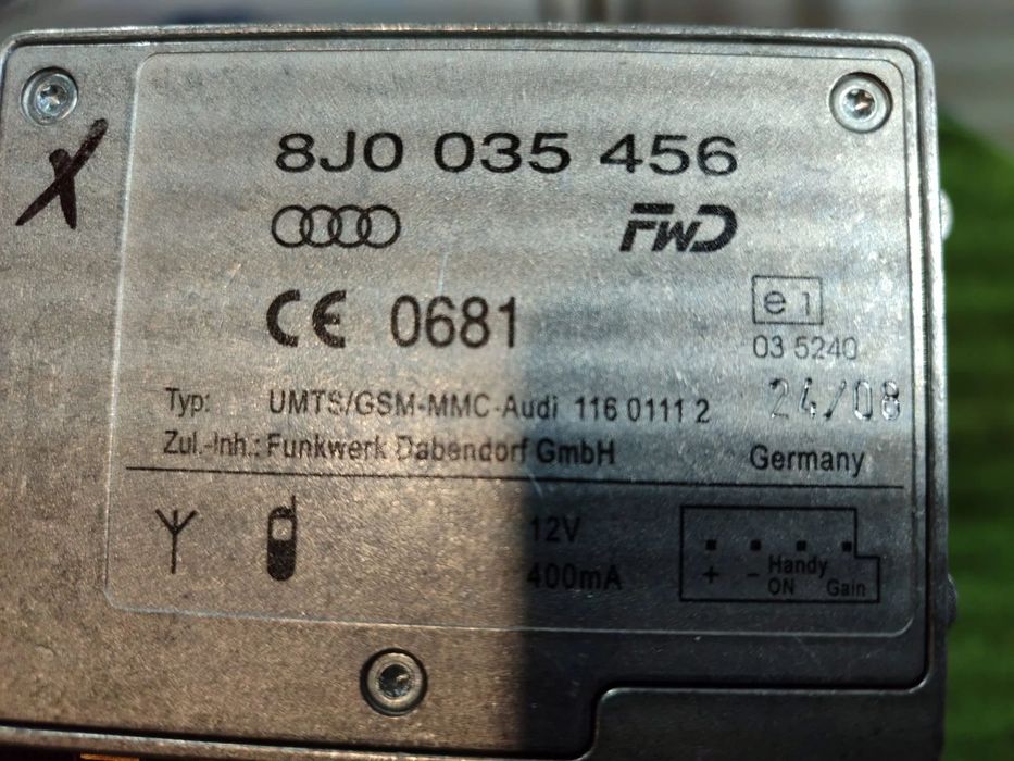 AMPLIFICATOR ANTENA (5 BUC.) AUDI A4 AVANT 2.0 DIESEL 2009 / 2009-2016 /  AUDI A6 C6 AVANT 2.0 DIESEL 2009 2006-2010 / AUDI A6 C6 QUATTRO 2.7 DIESEL 2007 2004-2011 / AUDI A4 B8 S LINE 2.0 DIESEL 2010 BERLINA / 2009-2016 MERCEDES BENZ W211 E280 CDI 3.0 DIE