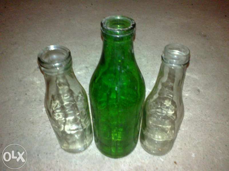 Стъклени бутилки различни